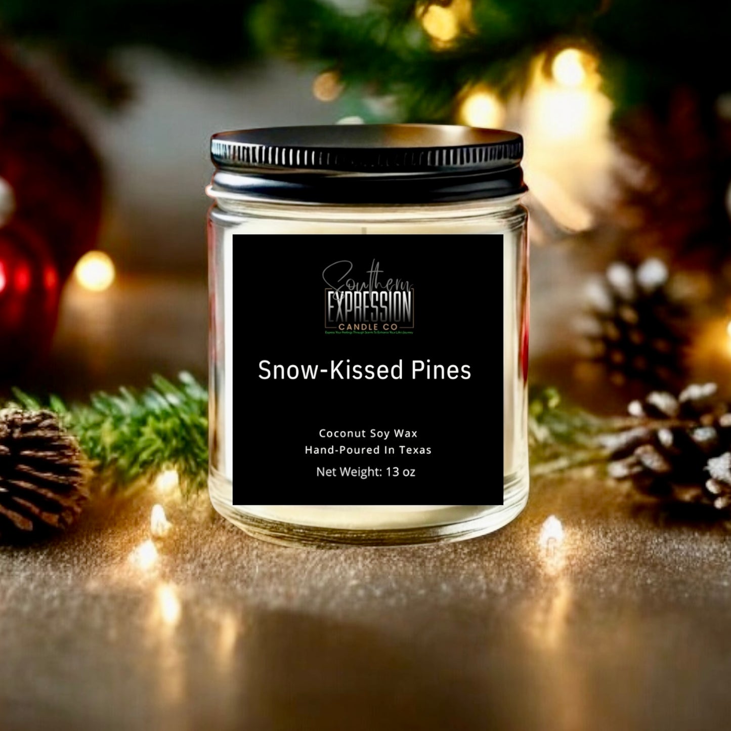 Snow-Kissed Pines