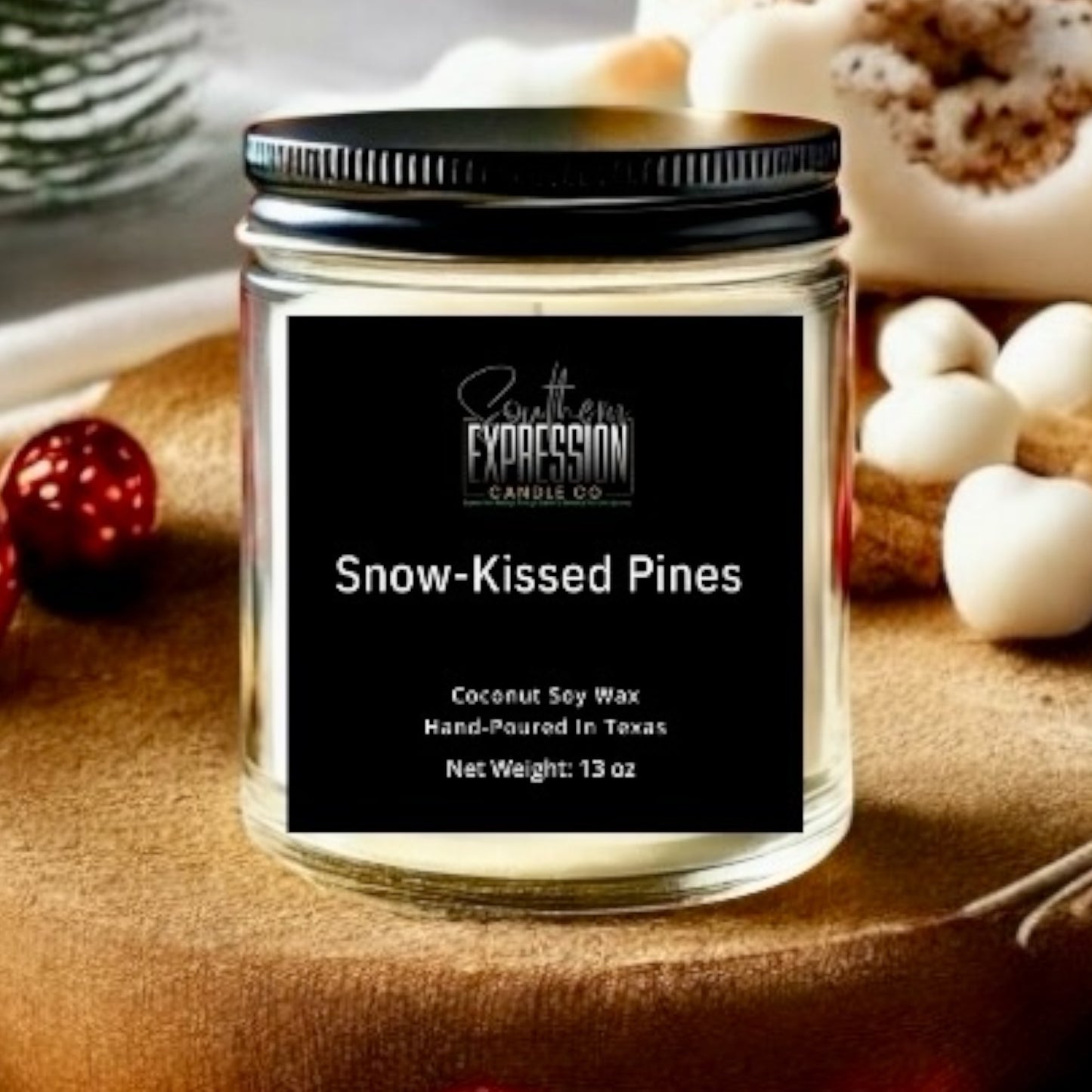 Snow-Kissed Pines