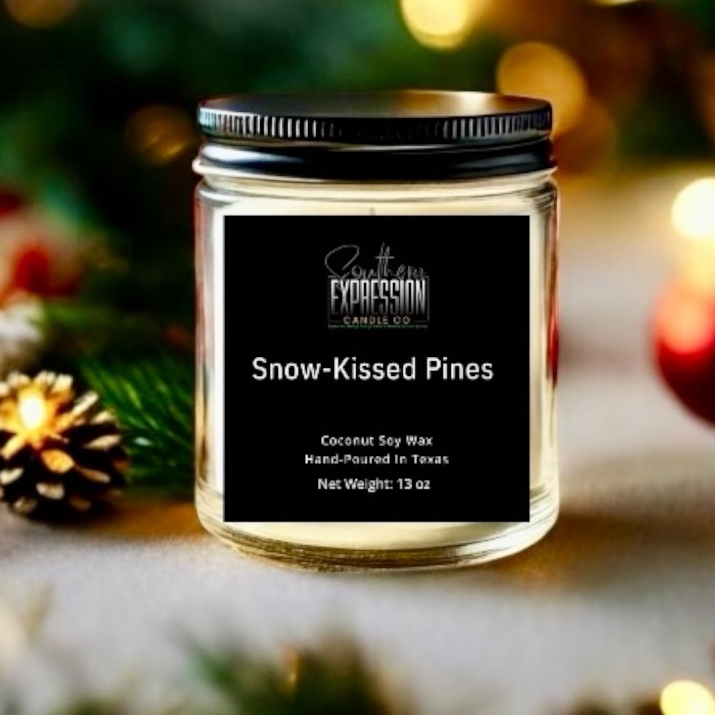 Snow-Kissed Pines